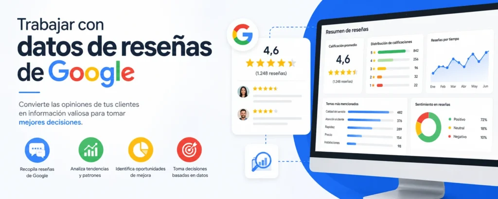 Trabajar con datos de reseñas